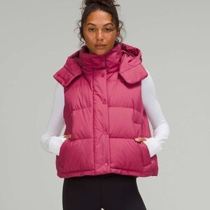 Lululemon Wunder Puff Cropped Vest - BNWT - Size 10